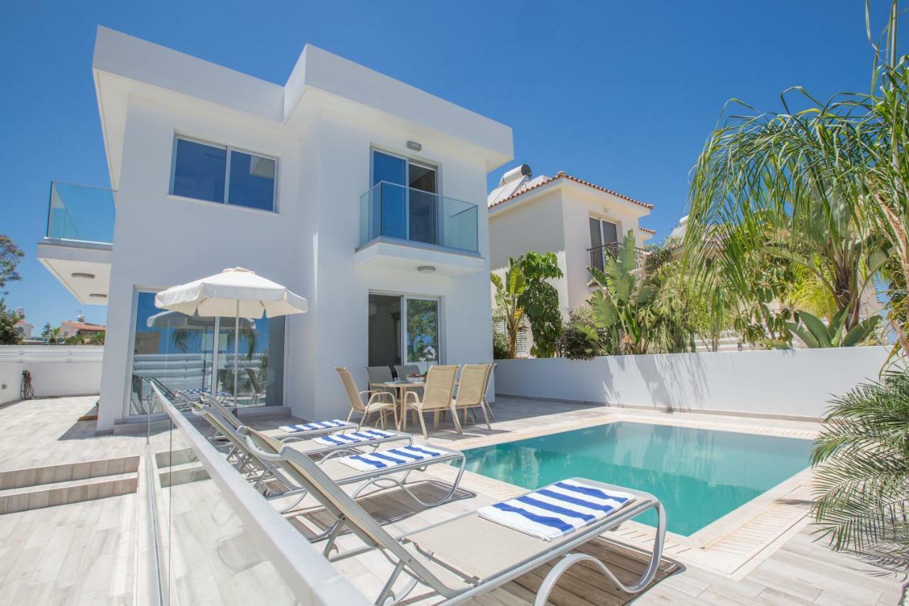 Kitsios Villas With Private Pool No2 普罗塔拉斯 外观 照片